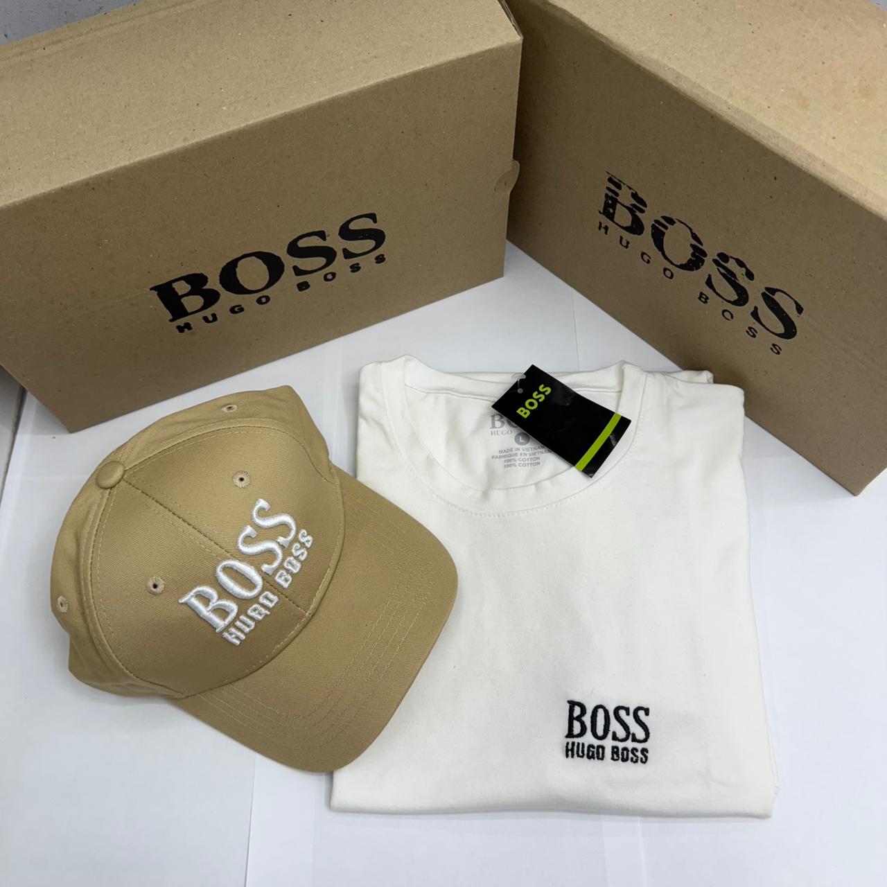 COMBO CAMISETA + GORRA HUGO BOSS