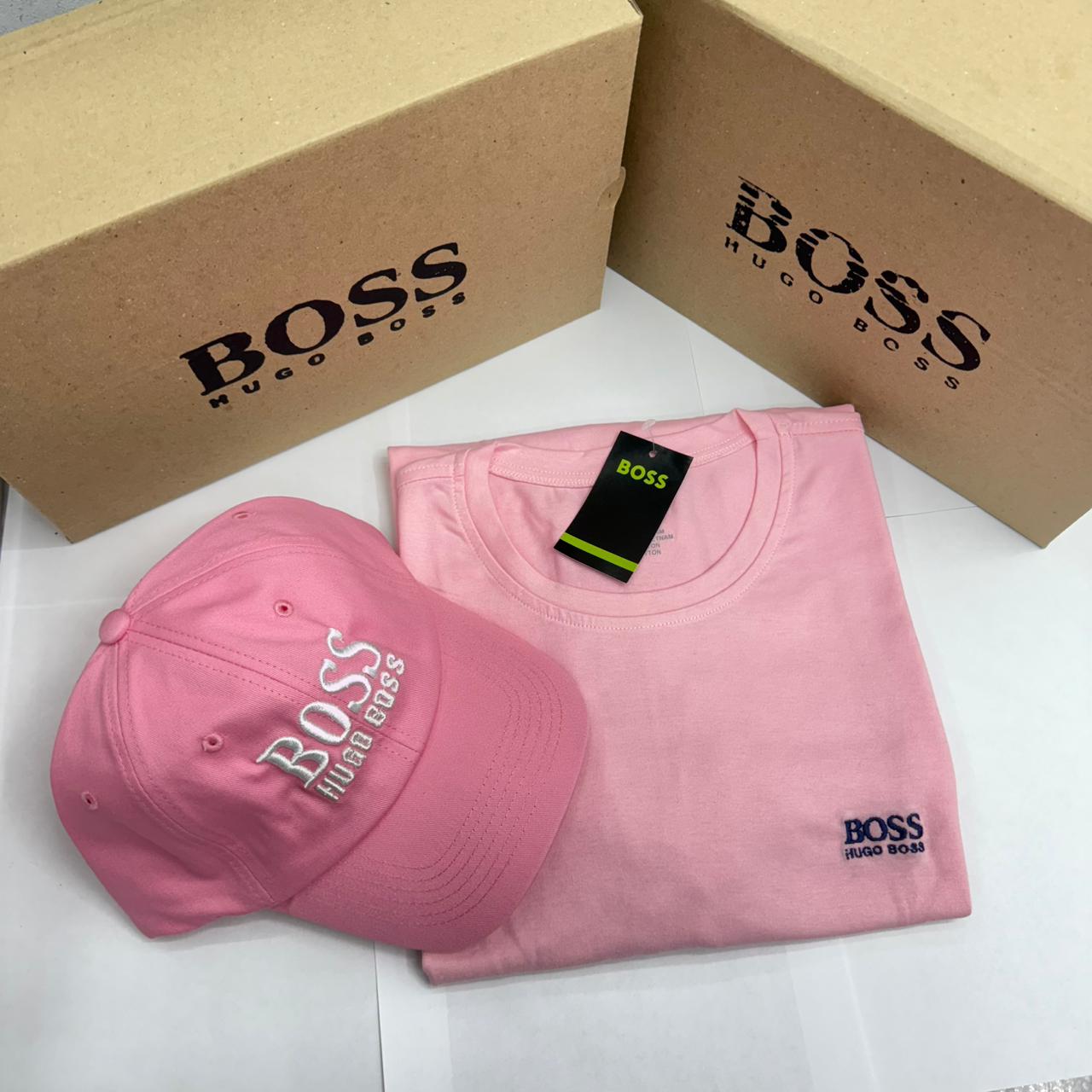 COMBO CAMISETA + GORRA HUGO BOSS