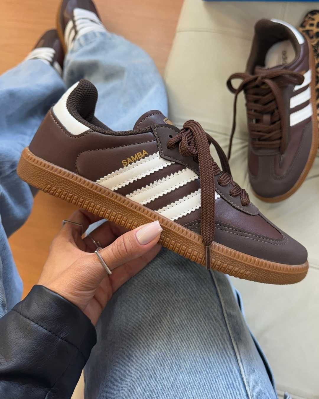 ADIDAS SAMBA CLÁSICAS CAFÉ 🤎