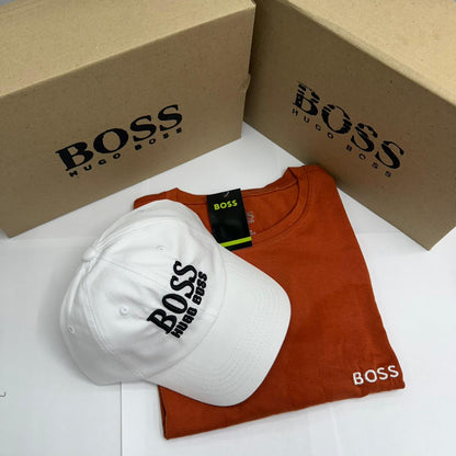 COMBO CAMISETA + GORRA HUGO BOSS