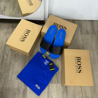 COMBO CAMISA HUGO BOSS + SANDALIAS