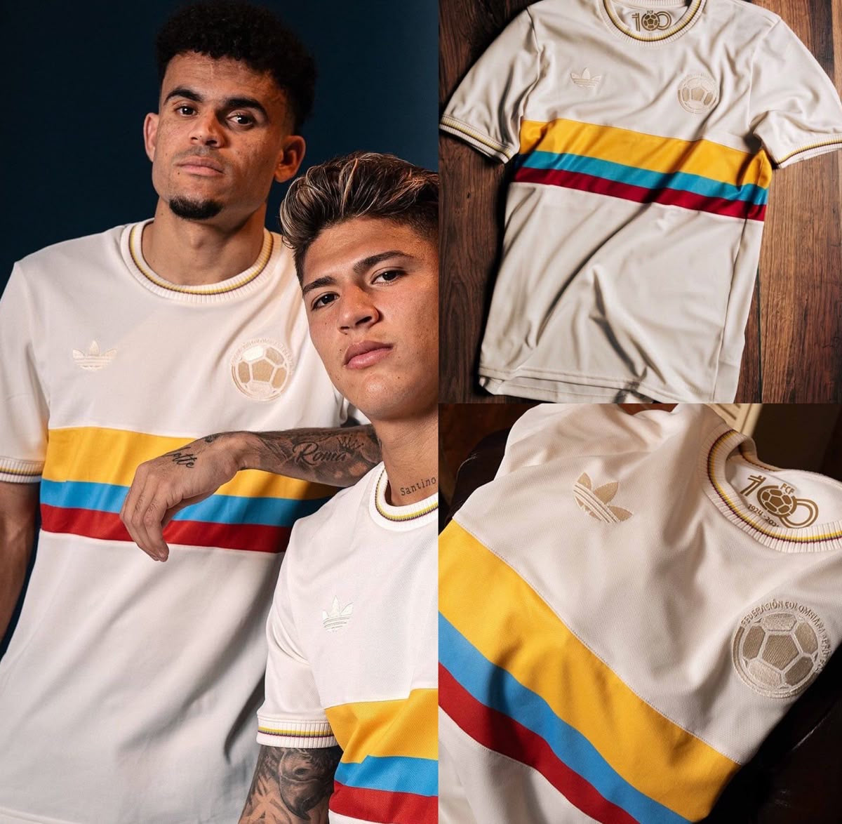 🇨🇴 CAMISETA COLOMBIA 100 AÑOS – EDICIÓN CONMEMORATIVA 2025