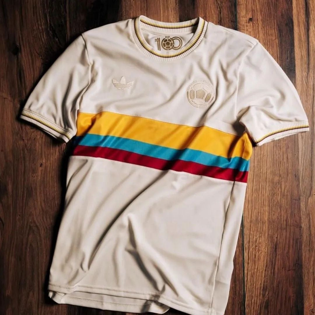 🇨🇴 CAMISETA COLOMBIA 100 AÑOS – EDICIÓN CONMEMORATIVA 2025
